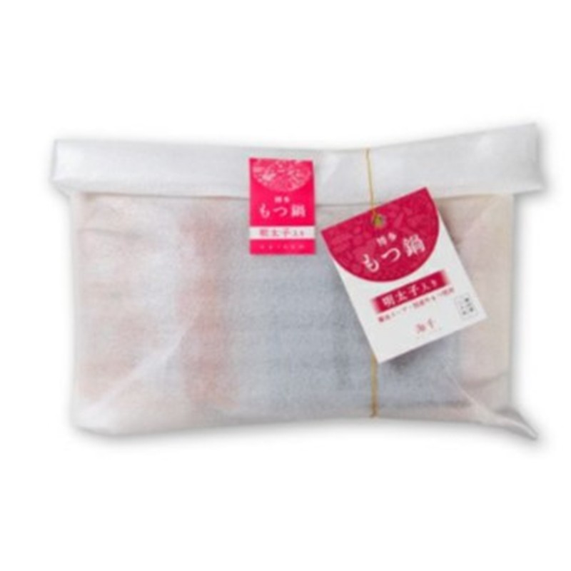 【家庭用】博多明太もつ鍋（醤油味）3人前【002-0012】