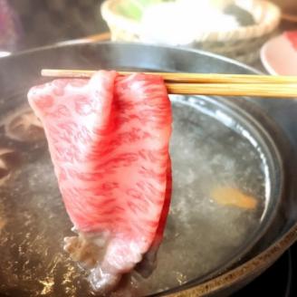 ＜A5A4等級の博多和牛が届きます!＞サーロインしゃぶしゃぶ用(500g)【009-0006】