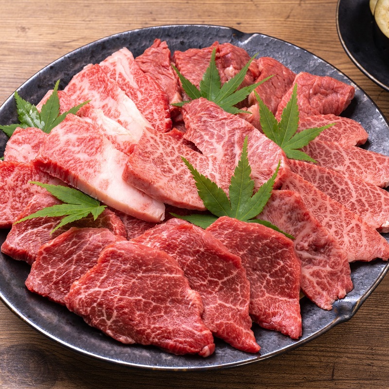訳あり！【A4～A5】博多和牛焼肉切り落とし(肩ロース・バラ)1kg(500g×2パック)【014-0035】