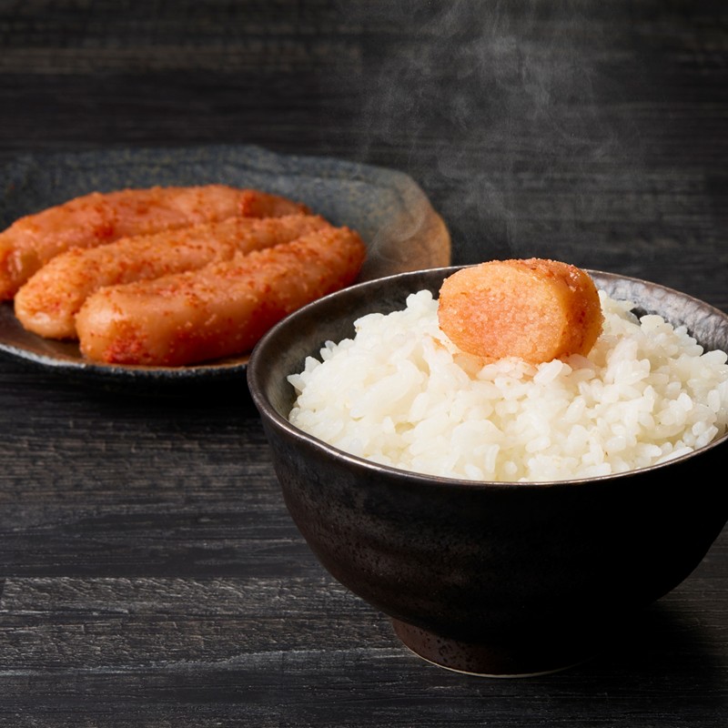 博多名物明太子食べ比べ かねふく辛子明太子徳切400g・宮近近海産辛子明太子700g【034-0056】