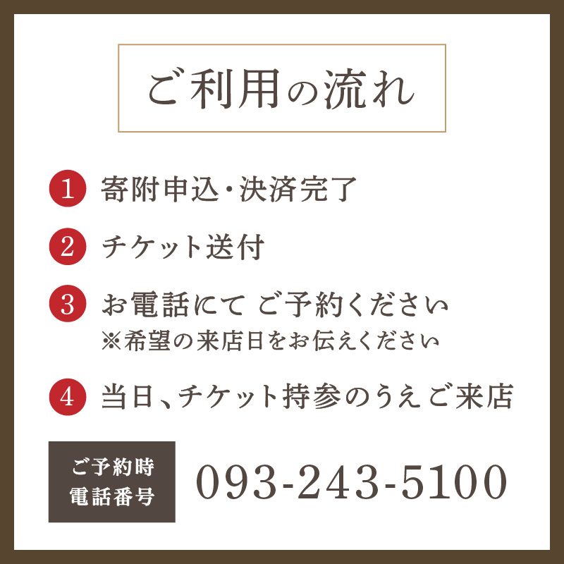 遊び割烹ひらきお食事券【085-0001】