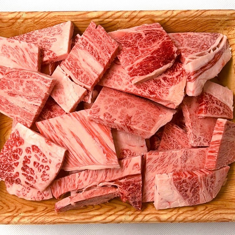 訳あり！【A4～A5】博多和牛焼肉切り落とし(肩ロース・バラ)1kg(500g×2パック)【014-0035】