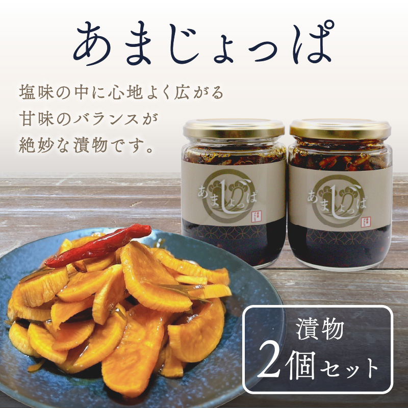 【先行予約】あまじょっぱ(漬物2個セット)【074-0004】