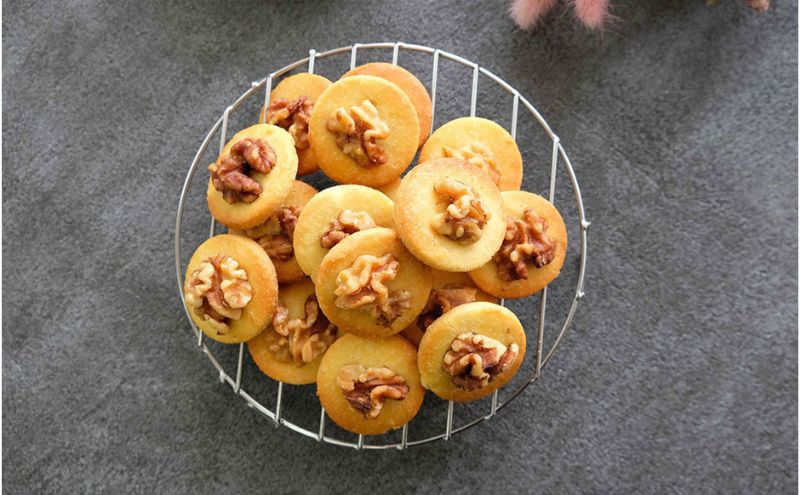 【低糖質】手作り くるみバタークッキー