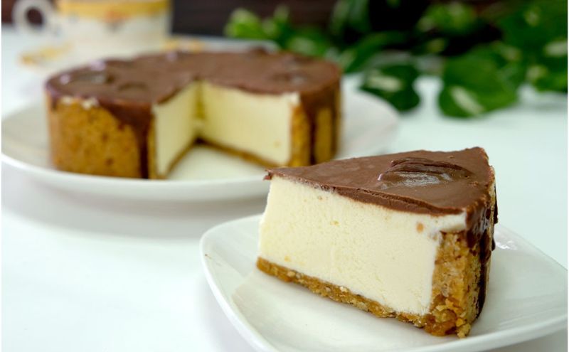 【低糖質】手作り プレミアムチーズケーキ