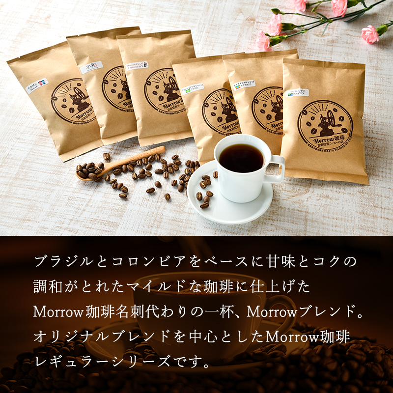 コーヒー豆 定期便 12ヶ月 自家焙煎 Morrow珈琲 2種 各200g セット 詰め合わせ レギュラーコーヒー 珈琲 コーヒー 珈琲豆 ドリップコーヒー ドリップ 自家焙煎珈琲 自家焙煎コーヒー 12回 1年 お楽しみ 福岡 福岡県 小郡市