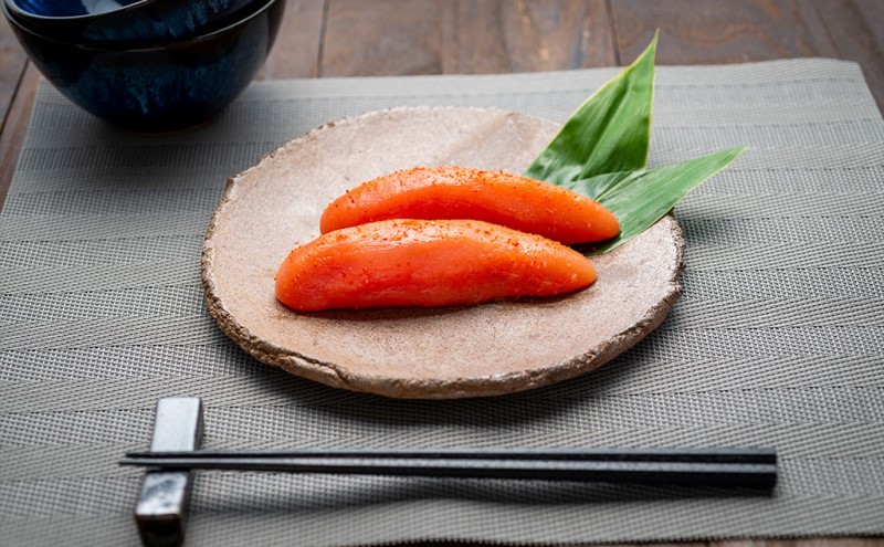 辛子明太子 1本物 500g 贈答用仕立て 明太子 めんたいこ ギフト 贈答用 魚卵 さかえや