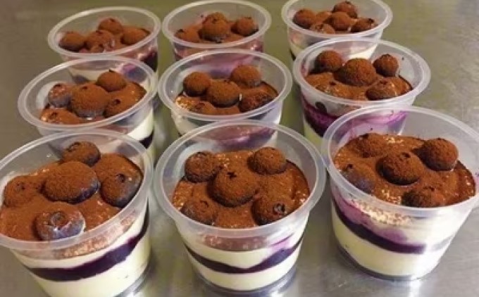 お菓子 低糖質 手作り ブルーベリーティラミス ケーキ 菓子 ティラミス