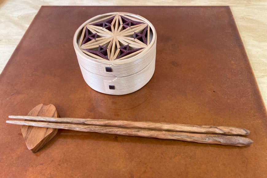 厄除桜 桜の箸置き 5個セット / トポスデザイン / 福岡県 筑紫野市