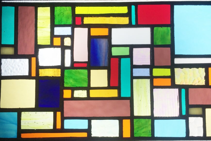 ステンドグラス【色タイル】/ スタジオバチ / 福岡県 筑紫野市