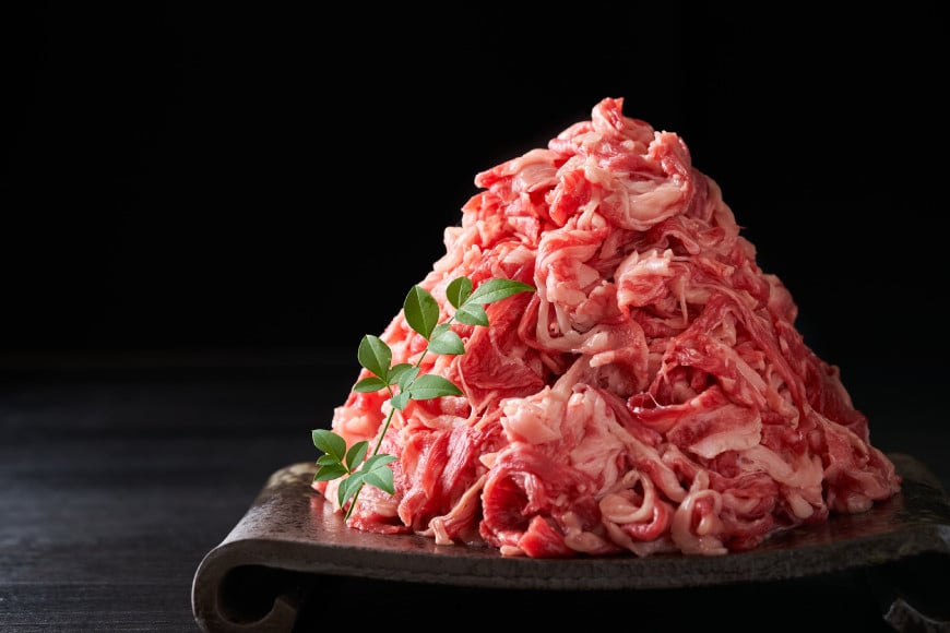 訳あり 博多和牛 切り落とし 部位おまかせ 500g ＆あまおう 800g セット / MEAT PLUS / 福岡県 筑紫野市 [21760382] 肉 牛肉 黒毛和牛 いちご 規格外 イチゴ 苺