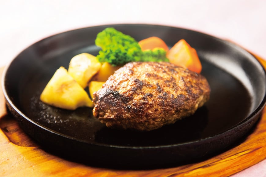 手ごねハンバーグ 200g×6個 & 特製オリジナルソース 1本 冷凍 [ムッシュさかい 福岡県 筑紫野市 21760544]