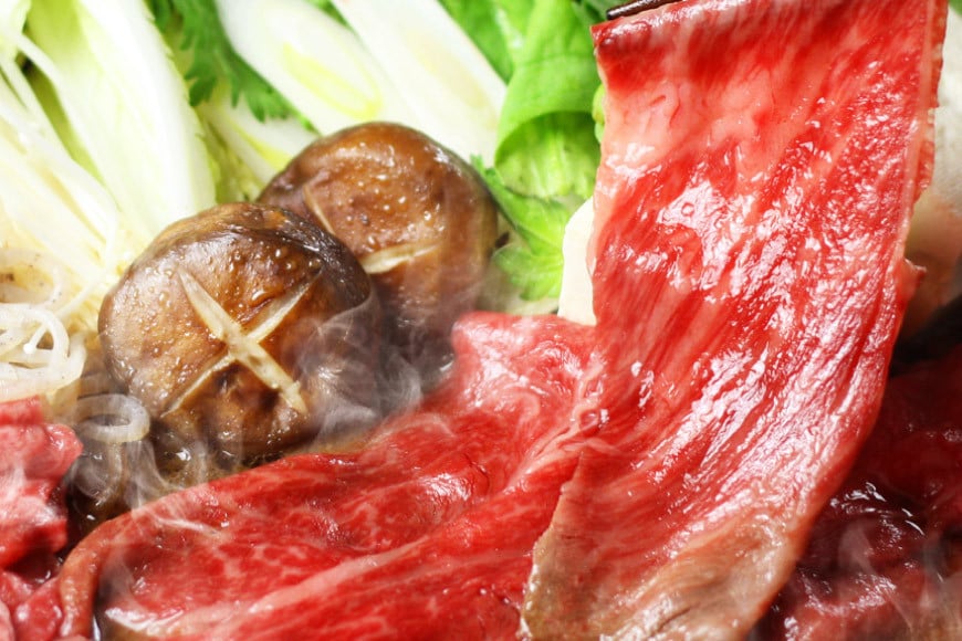 博多和牛 スライス 4人前 (ザブトン・肩ロース) [ベネフィス 福岡県 筑紫野市 21760841] 肉 お肉 牛 牛肉 和牛 黒毛和牛 しゃぶしゃぶ すき焼き 国産