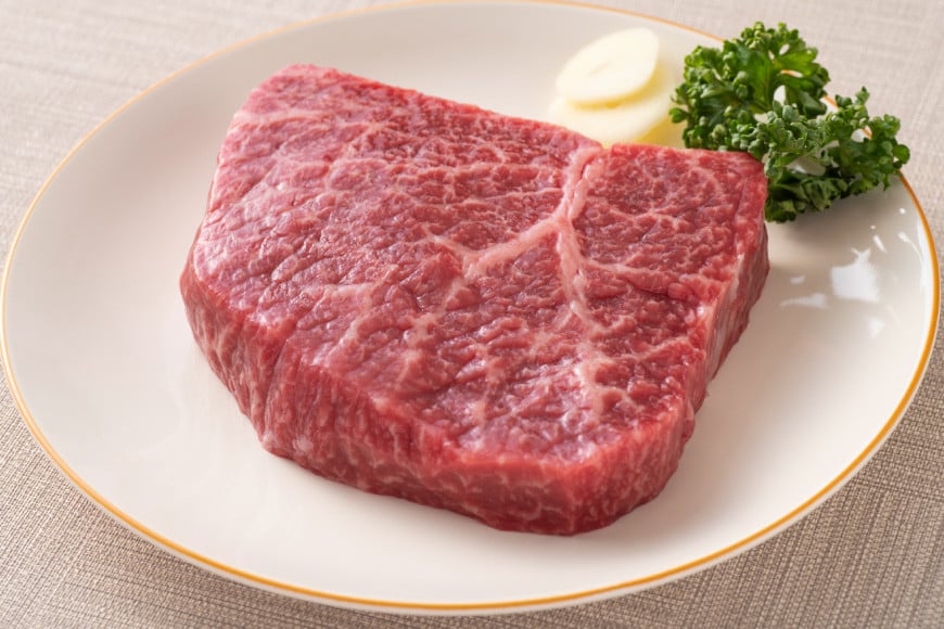 牛肉 【A4～A5】 博多和牛 モモステーキ 約500g （100g×5P） [MEAT PLUS 福岡県 筑紫野市 21761009] 肉 和牛 牛 博多 ステーキ a5 A5