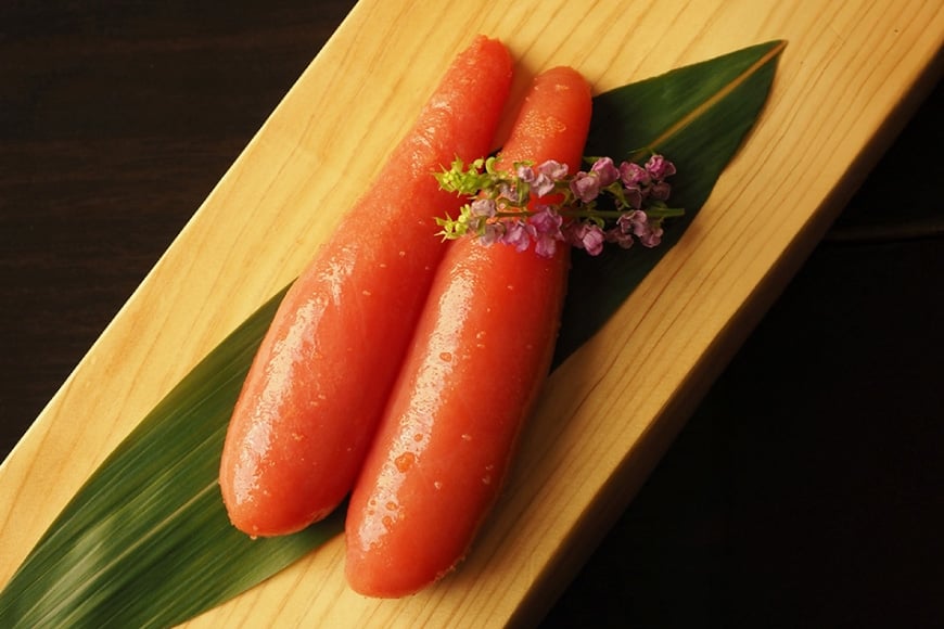 明太子 国産 辛子明太子 紡 化粧箱入り 222g [稚加榮 福岡県 筑紫野市 21761261] めんたいこ からしめんたいこ おかず ご飯のお供