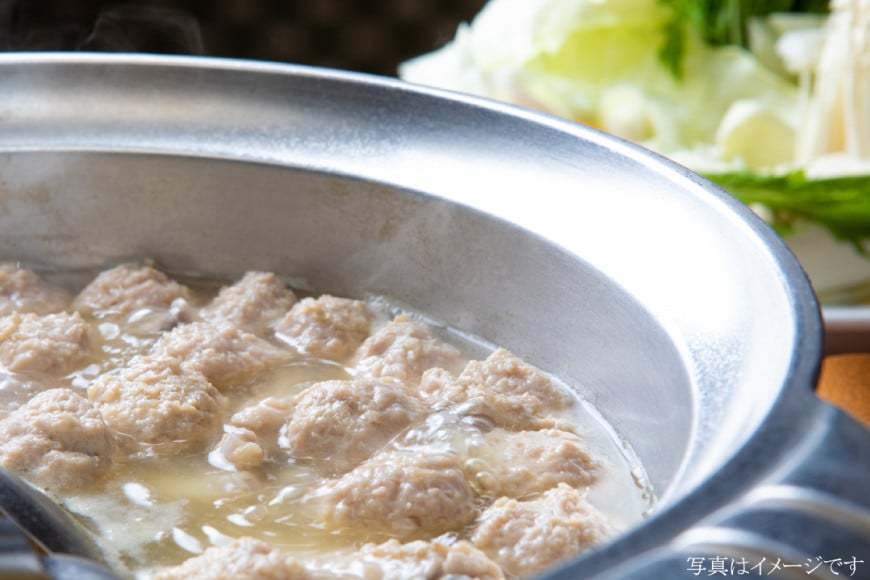 さもんじ謹製 博多水炊きセット 料亭 スープ つくね 冷凍 / 博多水炊き さもんじ / 福岡県 筑紫野市