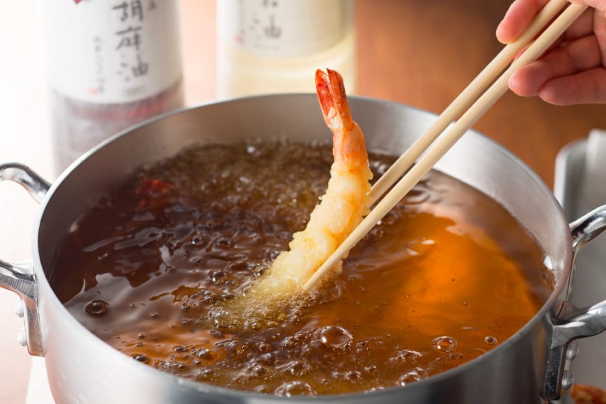 揚げ物・炒め物用油 詰め合わせ 3本 セット 純正菜種油 900g & 純正胡麻油 900g & 純米油 900g / 筑前たなか油屋 / 福岡県 筑紫野市 [21760404] 油 食用油 天ぷら