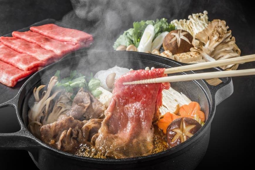 博多和牛 A4以上 しゃぶしゃぶ・すき焼き用 厳選部位 400g [MEAT PLUS 福岡県 筑紫野市 21761013]