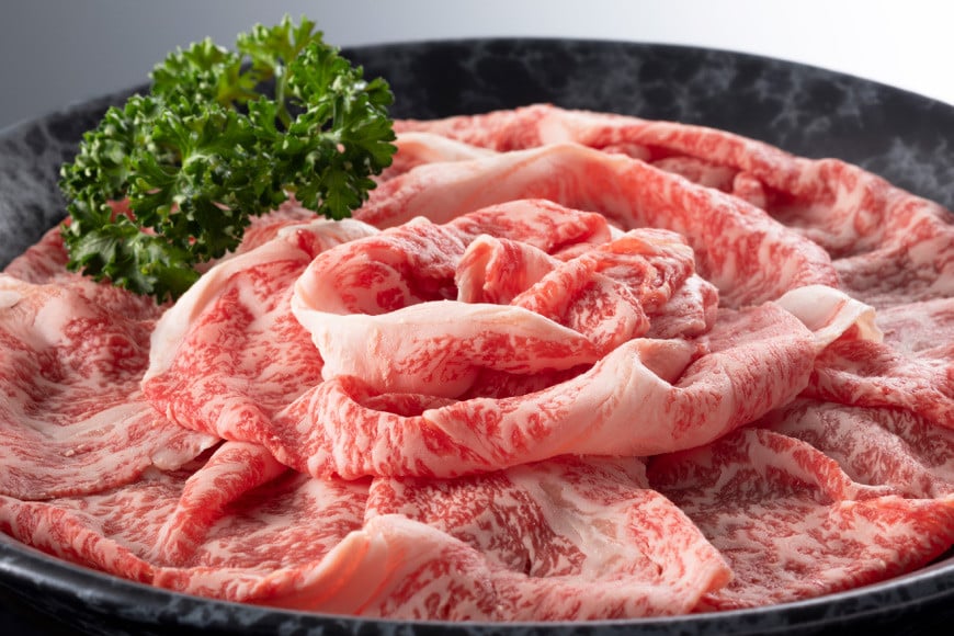 牛肉 【A4～A5】 博多和牛 肩ロース 600g しゃぶすき焼き用 [MEAT PLUS 福岡県 筑紫野市 21761018]