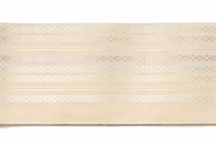 伊達締め 博多織 紗伊達締め かすみ はなあかり [西村織物 福岡県 筑紫野市 21761277] 正絹 浴衣 着物 シルク 絹