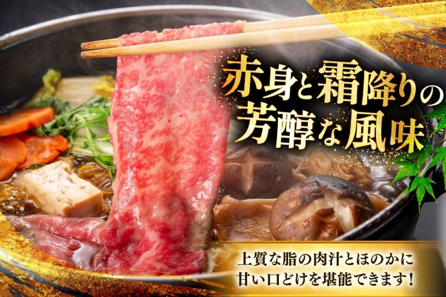 牛肉 博多和牛 モモ 焼肉用 & スライス 各400g 1p 計800g [JA全農ミートフーズ 福岡県 筑紫野市 21761312] 焼肉 焼き肉 和牛 小分け 冷凍 牛 肉 詰め合わせ