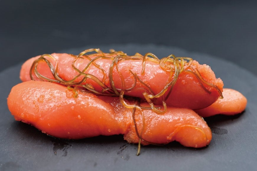 【贈答にも◎】辛子めんたい昆布漬 400g《木箱入り》＜博多料亭 満佐＞【福岡県筑紫野市】