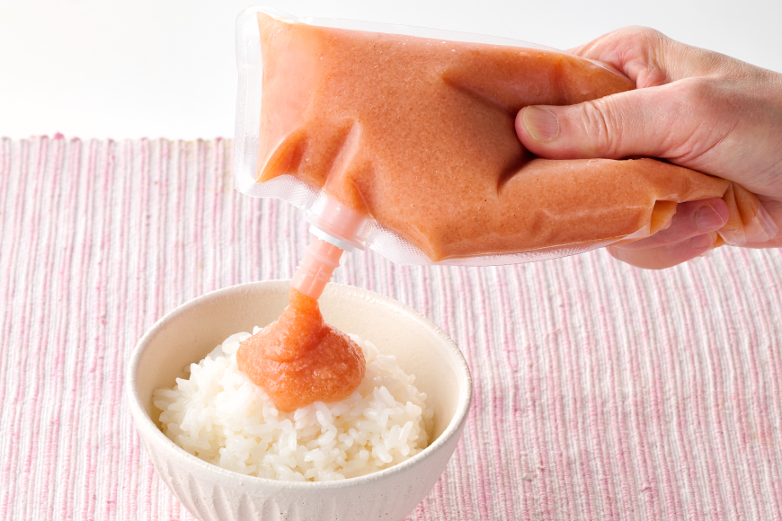 明太子 チューブ 明太ばらこ スタンドパウチタイプ 300g 3個 セット 計900g [やまやコミュニケーションズ 福岡県 筑紫野市 21761389] めんたいこ バラコ ばらこ やまや 小分け 明太子チューブ 福岡