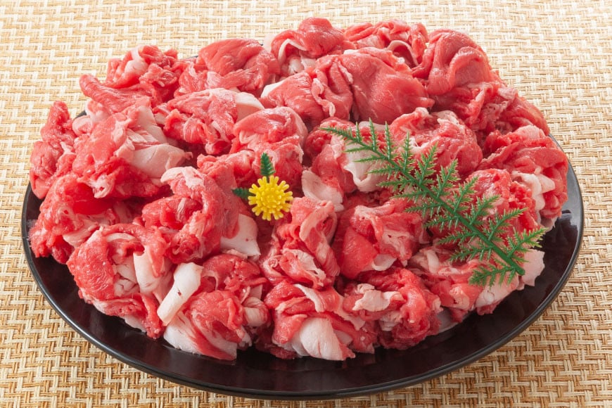 訳あり 博多和牛 切り落とし 部位おまかせ 500g ＆あまおう 800g セット / MEAT PLUS / 福岡県 筑紫野市 [21760382] 肉 牛肉 黒毛和牛 いちご 規格外 イチゴ 苺