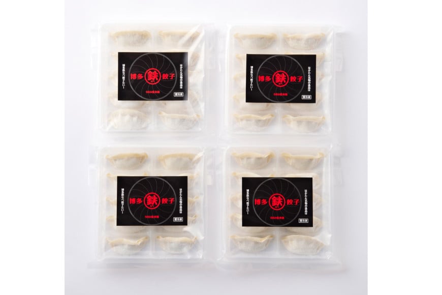 博多鉄なべ餃子 10個×4 計40個 / うまか堂本舗 / 福岡県 筑紫野市 [21760420] 餃子 ぎょうざ ギョウザ 博多 一口