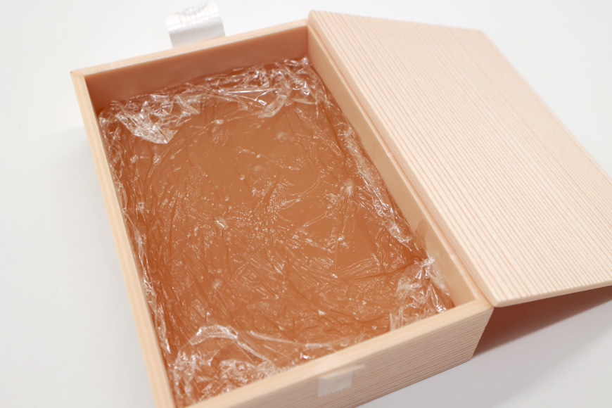 【口コミ 高評価 4.5】 わらび餅 380g 黒蜜 きなこ セット [わらびもち松本茶屋 福岡県 筑紫野市 21761357] 本練り箱流し わらびもち わらびもち専門店 きな粉 とろける もっちり 和菓子