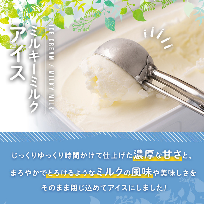 フルーツソムリエが作った濃厚ミルキーミルクアイス(1L) アイス アイスクリーム 手作り スイーツ ＜離島配送不可＞【ksg0057】【南国フルーツ】