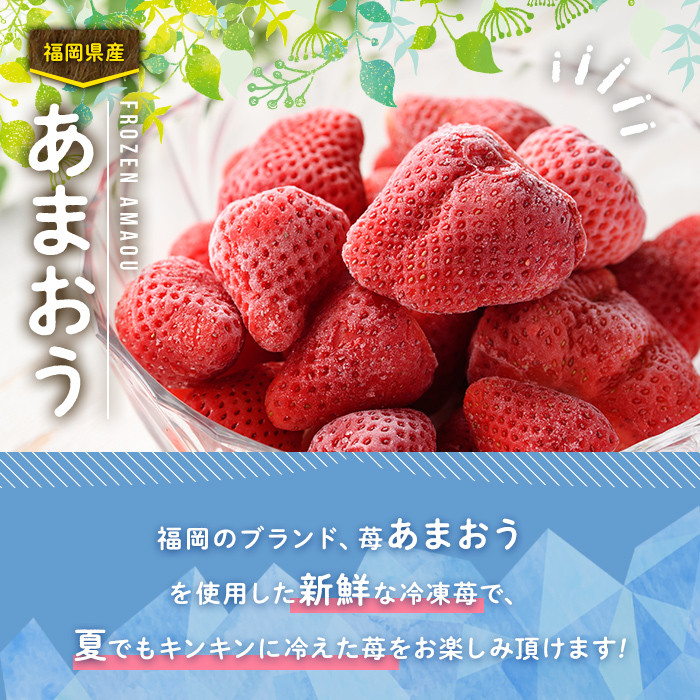 ＜先行予約受付中！2026年4月より順次発送＞苺の王様！冷凍あまおう苺(計2kg・約500g×4袋)ふるさと納税 春日市 特産品 いちご イチゴ 冷凍 シャーベット ヨーグルト ジャム＜離島配送不可＞【ksg0065】【南国フルーツ】