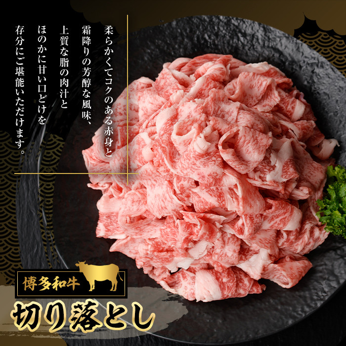 博多和牛切り落とし(500g) 牛肉 黒毛和牛 国産 すき焼き しゃぶしゃぶ＜離島配送不可＞【ksg0459】【JA全農ミートフーズ】
