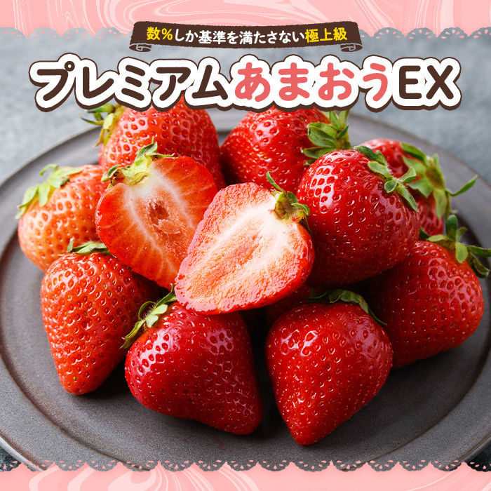 ＜先行予約受付中・数量限定＞2026年2月からお届け！プレミアムあまおうEX ティッシュボックス用特別仕様の桐箱入り(約400g) 苺 いちご イチゴ フルーツ 果物 くだもの 手作り スイーツ ギフト 贈答 ＜離島配送不可＞【ksg1251】【THE FARM_strawberry】