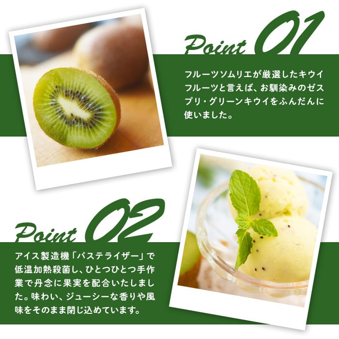 フルーツソムリエが作った濃厚グリーンキウイジェラート(1L) アイス アイスクリーム 手作り スイーツ ＜離島配送不可＞【ksg0058】【南国フルーツ】