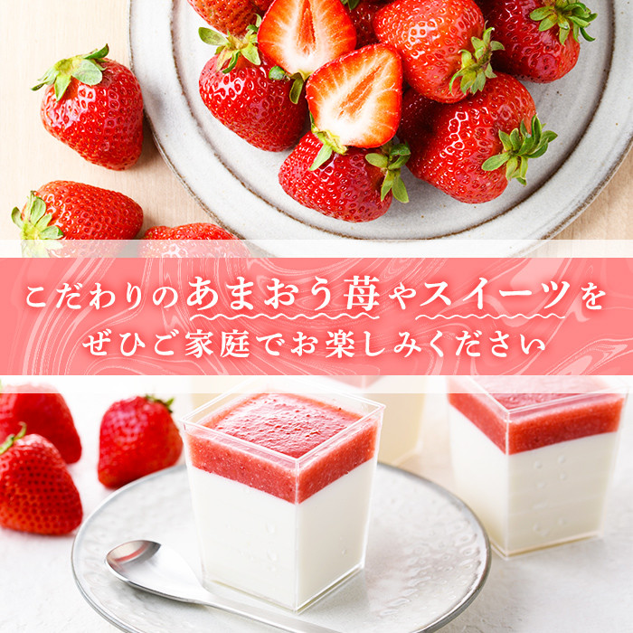 ＜先行予約受付中・数量限定＞2026年2月からお届け！あまおうデラックス(計約1.1kg) 苺 いちご イチゴ フルーツ 果物 くだもの 手作り スイーツ ＜離島配送不可＞【ksg1247】【THE FARM_strawberry】