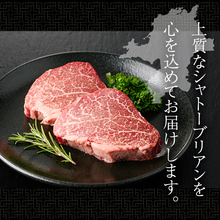 博多和牛シャトーブリアン(120g×4枚・計480g)牛肉 和牛 博多和牛 国産 ステーキ シャトーブリアン＜離島配送不可＞【ksg1285】【くしだ企画】