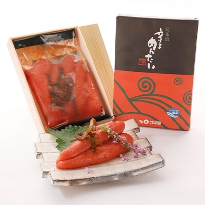 【もつ鍋一藤×かば田】国産黒毛和牛肉のもつ鍋味噌(4～6人前)とかば田の辛子明太子とのコラボセット【配送不可地域：離島】