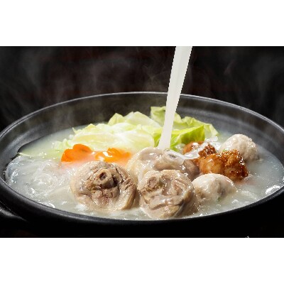 【はかた地鶏】水炊き満足セット【配送不可地域：離島】