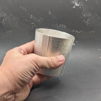 【RR】GS　ROCKGLASS　錫　はかた錫スタジオの錫酒器