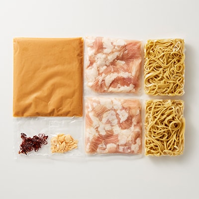 【毎月定期便】博多味噌もつ鍋　3～4人前セット全3回【配送不可地域：離島】