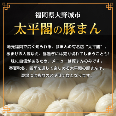 本場中国の味　太平閣の豚まん　8個【配送不可地域：離島】