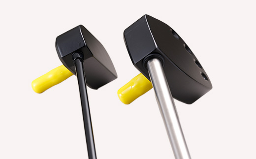 ゴルフ練習器具『リバイバー』と『リバイバープラス』素振り棒2点セット(男性用)