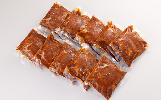 大野城市限定!濃厚デミグラス仕立ての煮込みハンバーグセット1.6kg(160g×10P)(大野城市)【配送不可地域：離島】