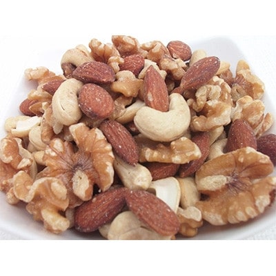 【毎月定期便】天然熟成天日塩 ミックスナッツ 800g(800g×1袋)(大野城市)全6回