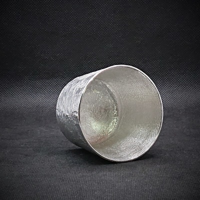 【RR】IMP Demitasse cup(キャンプ用デミタスカップ)　(はかた錫スタジオ)　錫酒器