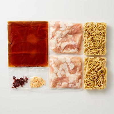 【毎月定期便】博多醤油もつ鍋　3～4人前セット全3回【配送不可地域：離島】