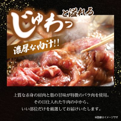 【毎月定期便】訳あり!【A4～A5】博多和牛切り落とし　1.5kg(500g×3パック)全12回【配送不可地域：離島】