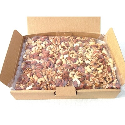 【毎月定期便】天然熟成天日塩 ミックスナッツ 800g(800g×1袋)(大野城市)全6回