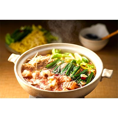 【毎月定期便】博多明太もつ鍋セット　3～4人前全3回【配送不可地域：離島】